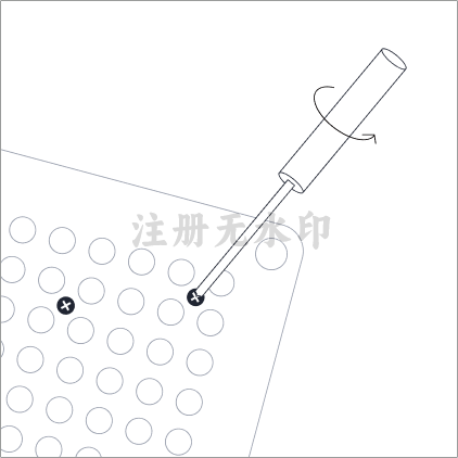 HeirBOX P1 拆下螺丝示意图